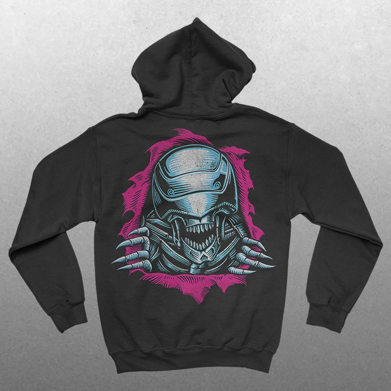 Peek A Boo Pullover Hoodie - Image 3