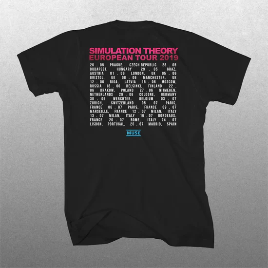 Simulation Theory European Tour T-shirt - Image 3