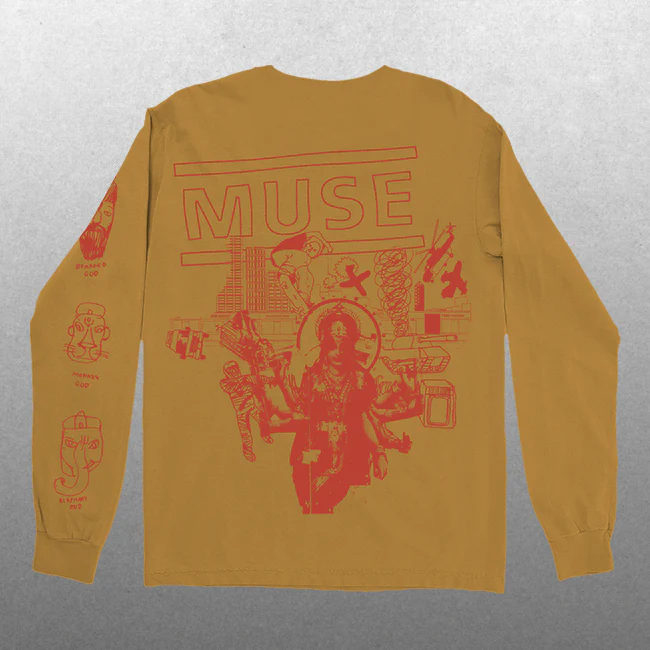 Sketches of Symmetry Long Sleeve T-Shirt - Image 3
