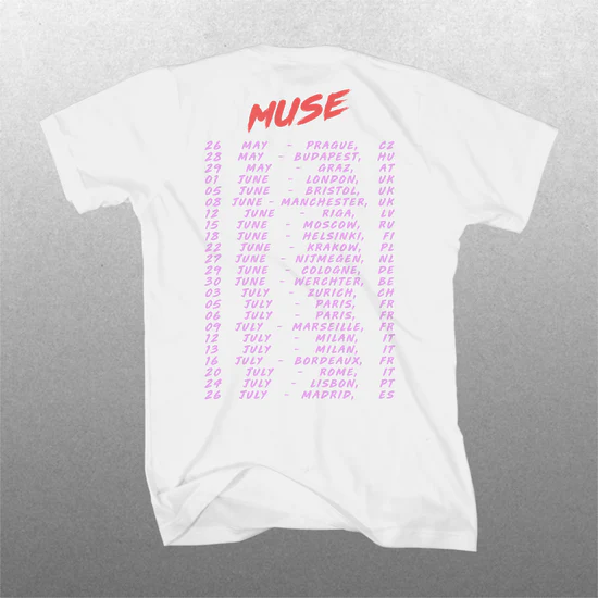 Spring Palm Euro Tour Mens T-Shirt - Image 2