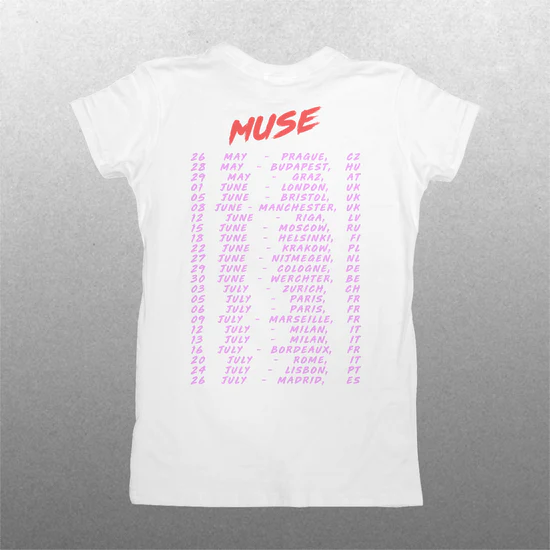 Spring Palm Euro Tour Womens T-Shirt - Image 2