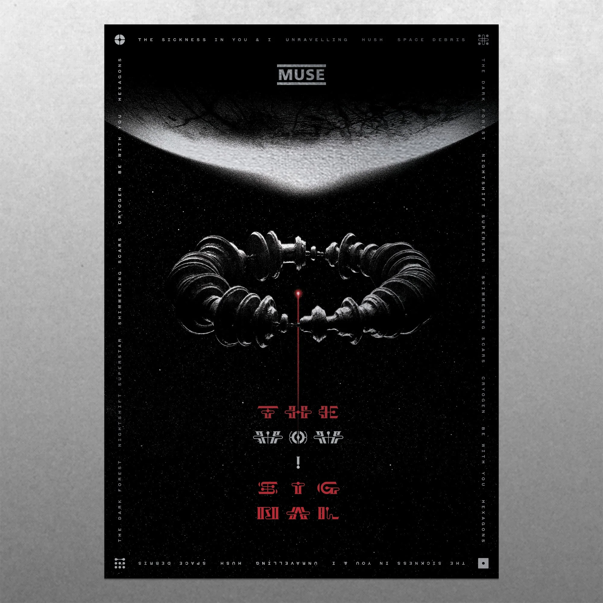 The Wow! Signal Signed CD & Mirror Print Bundle (Limited Edition) - Image 3