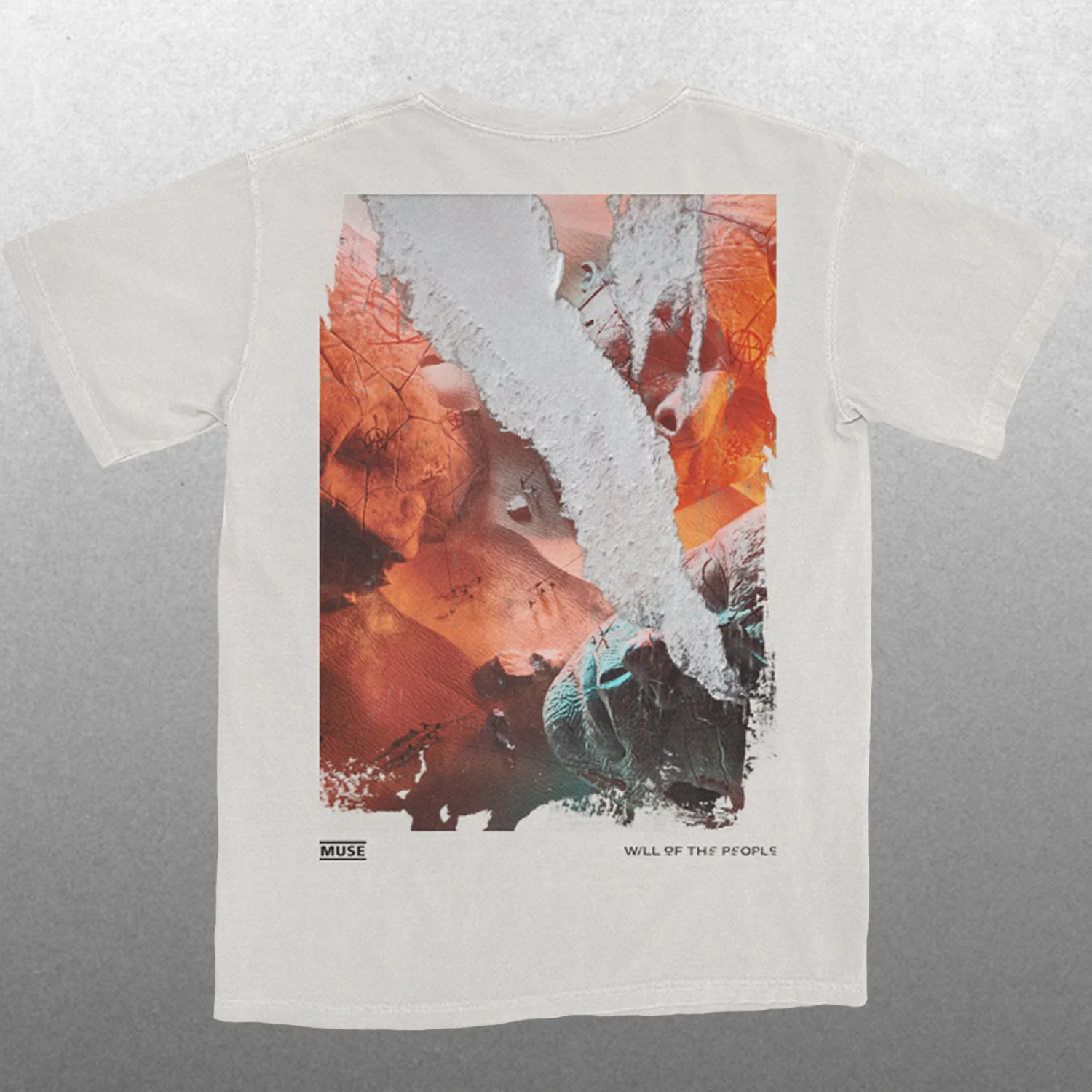 Will of the People Cover Collage White T-Shirt - Image 3