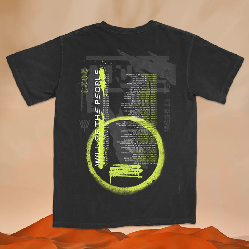 WOTP Logo Colorway Tour 2023 T-Shirt - Image 3